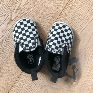 Vans INFANT CHECKER SLIP-ON V CRIB size 4